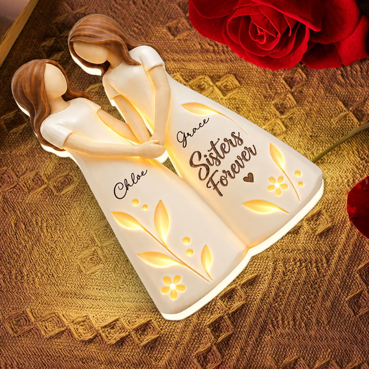 Besties Forever, Sisters Forever personalized light box