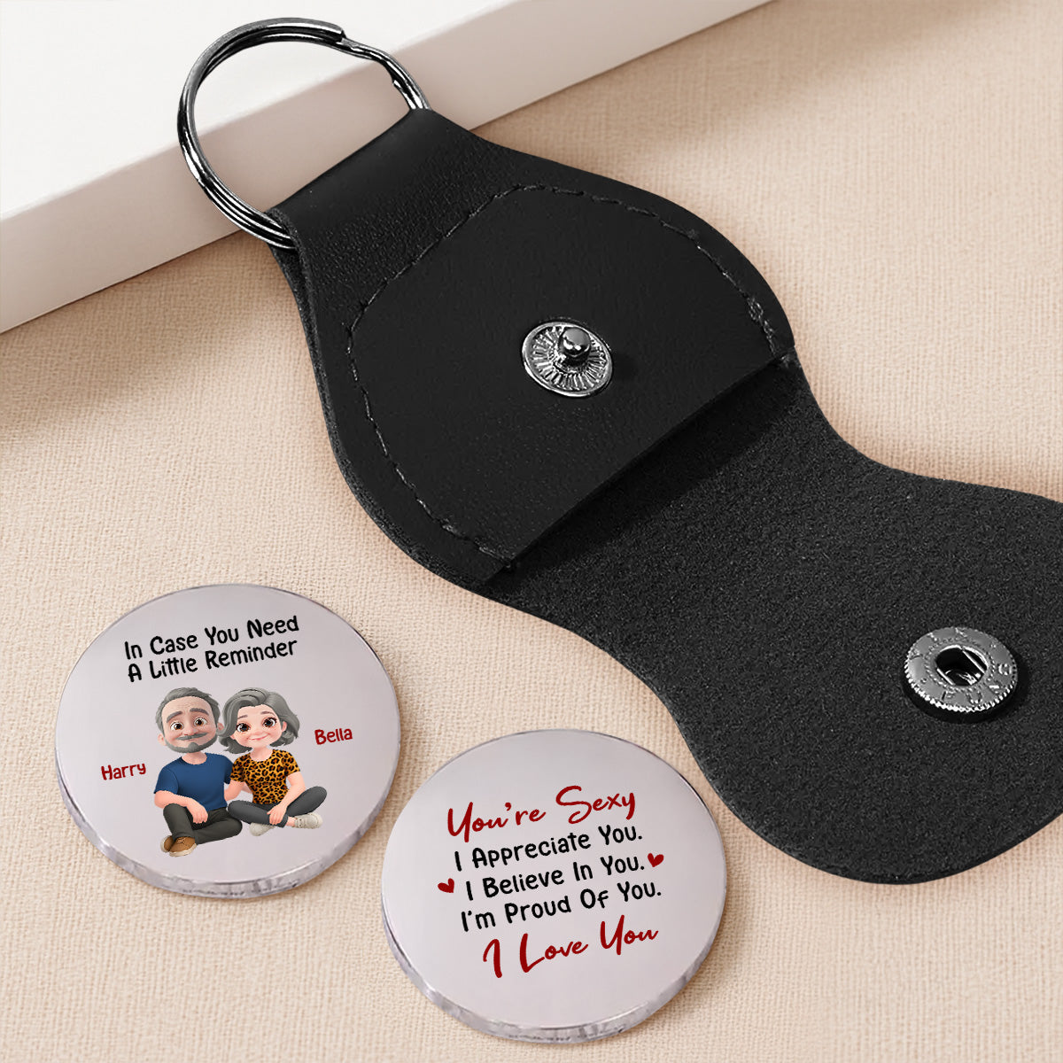I Appreciate You - Personalized Pocket Hug - Christmas Gift For Wife