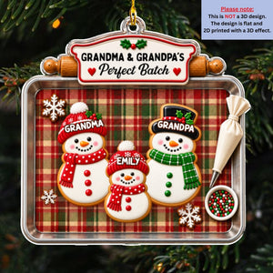 My Grandkids My Joy acrylic ornament preview
