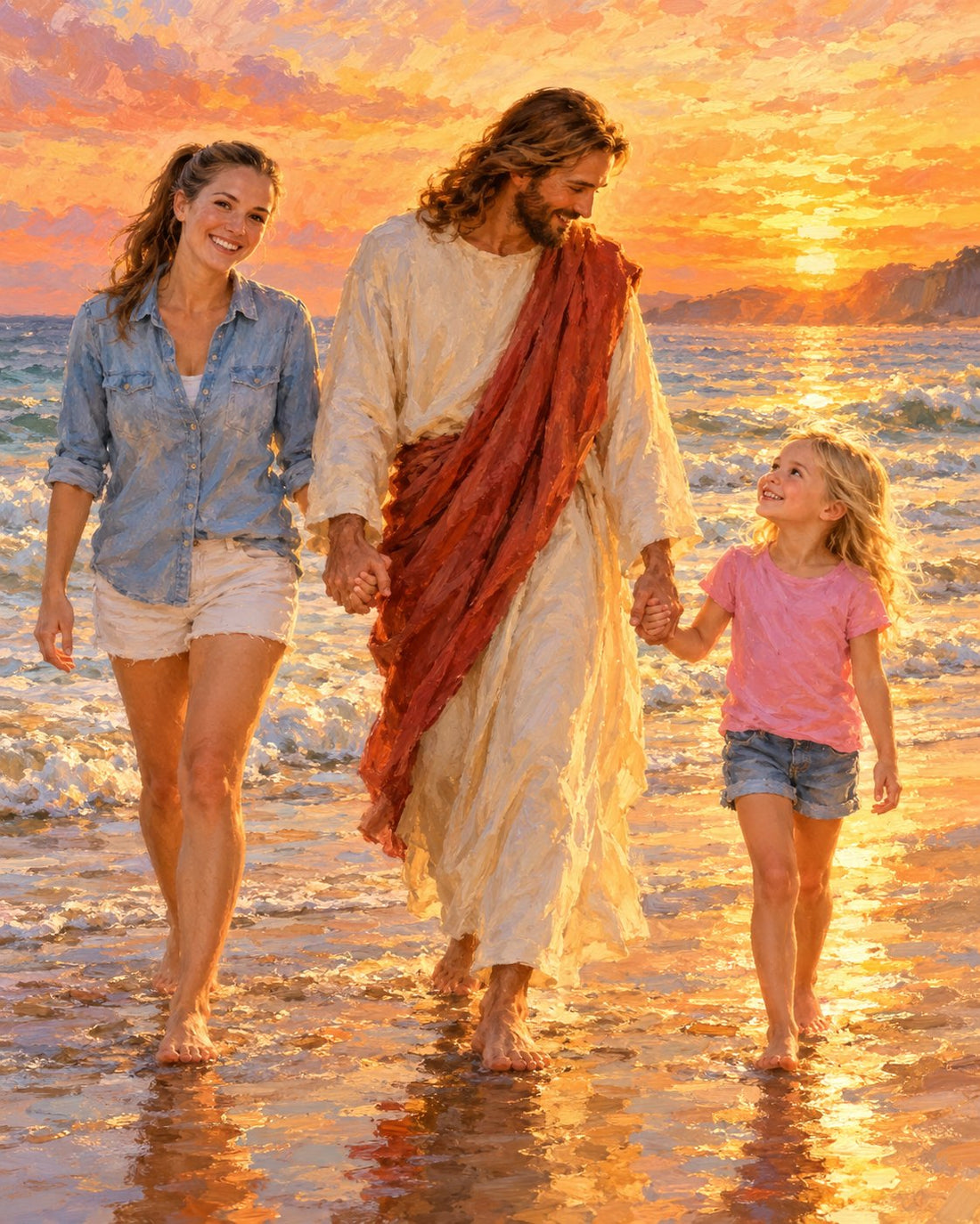 Walk With Jesus By The Sea