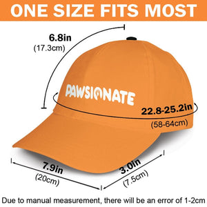 Chibi Cartoon Dog Mom Classic Cap size chart