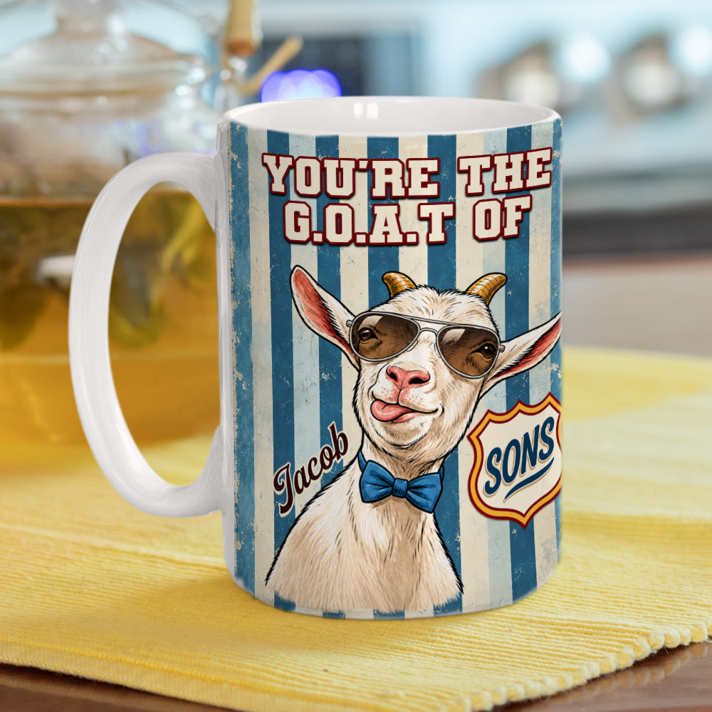 Greatest Of All Time - Personalized Coffee Mug