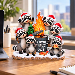 Dumpster Fire Response Team personalized light box