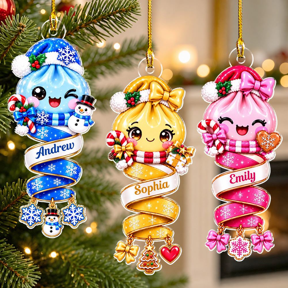 Merry Little Joys - Personalized Acrylic Ornament