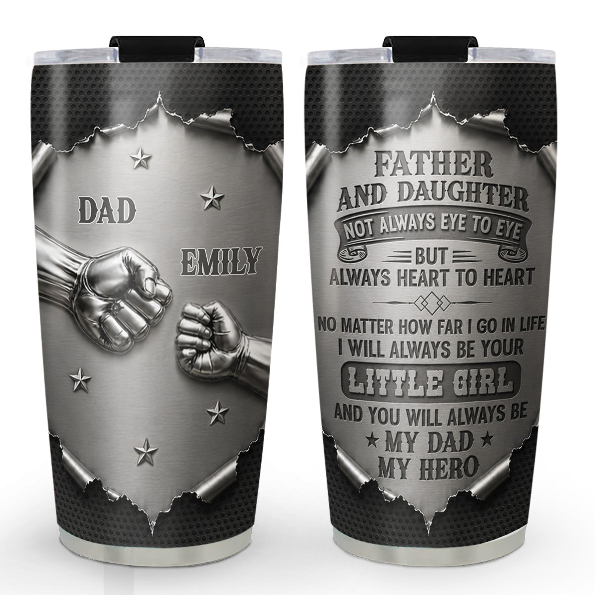 My Hero 2 - Personalized 3D Effect Tumbler