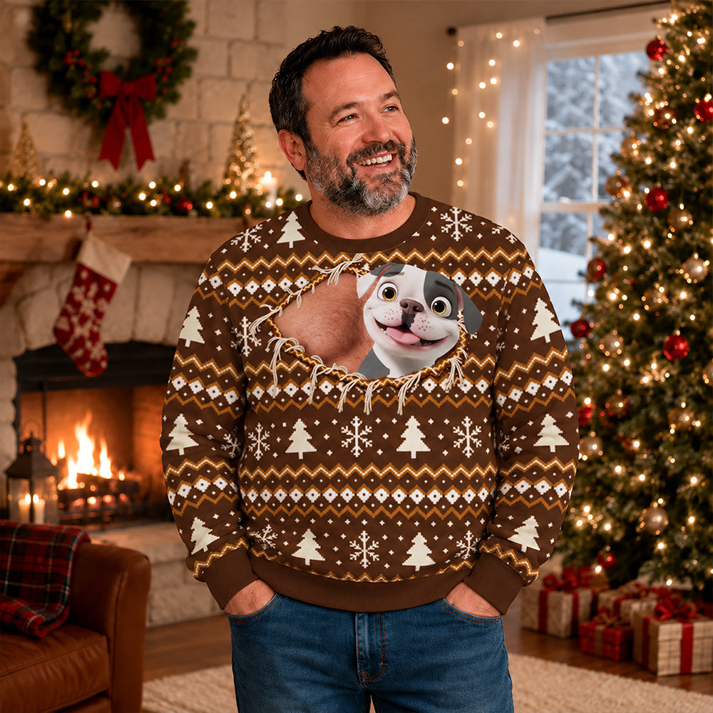 Forever Sassy personalized all-over-print sweatshirt