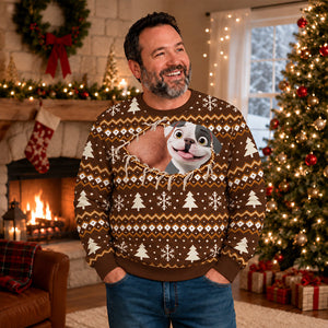 Forever Sassy personalized all-over-print sweatshirt