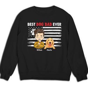 My Best Dad personalized sweatshirt