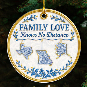 No Distance - Personalized Acrylic Ornament