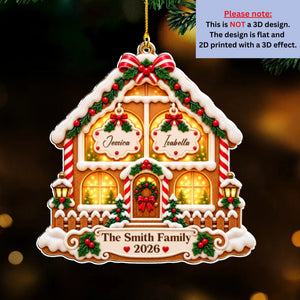 Holiday Window Gallery acrylic ornament preview