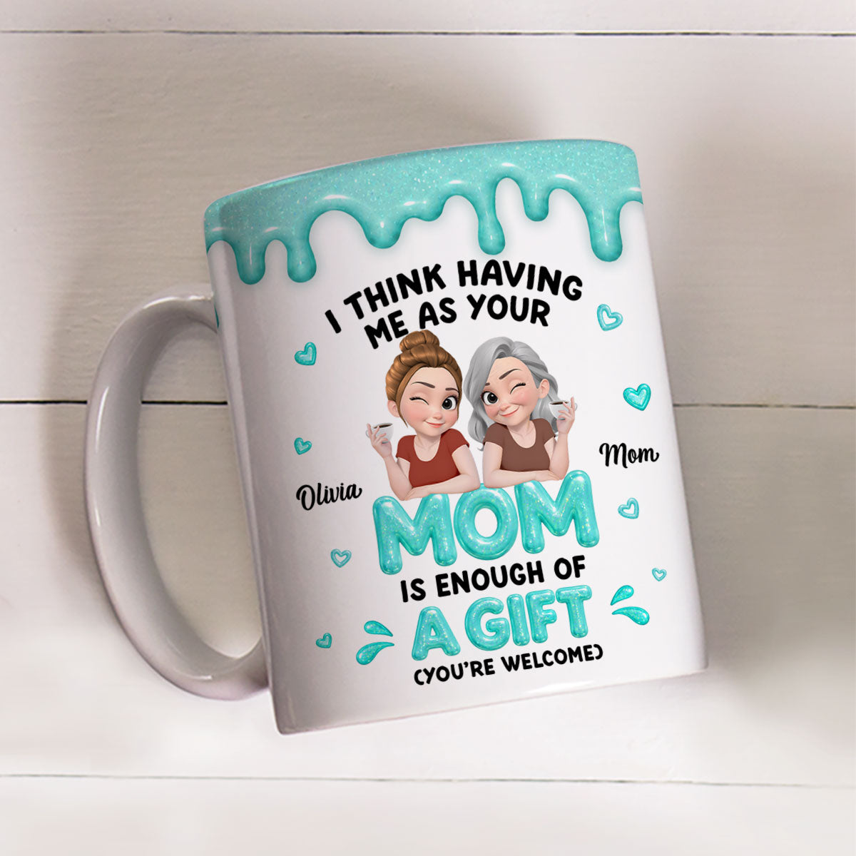 Forever My Girl personalized coffee mug