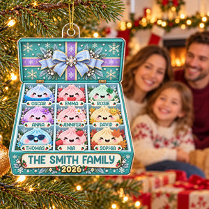 Our Squishy Family - Personalized Acrylic Ornament