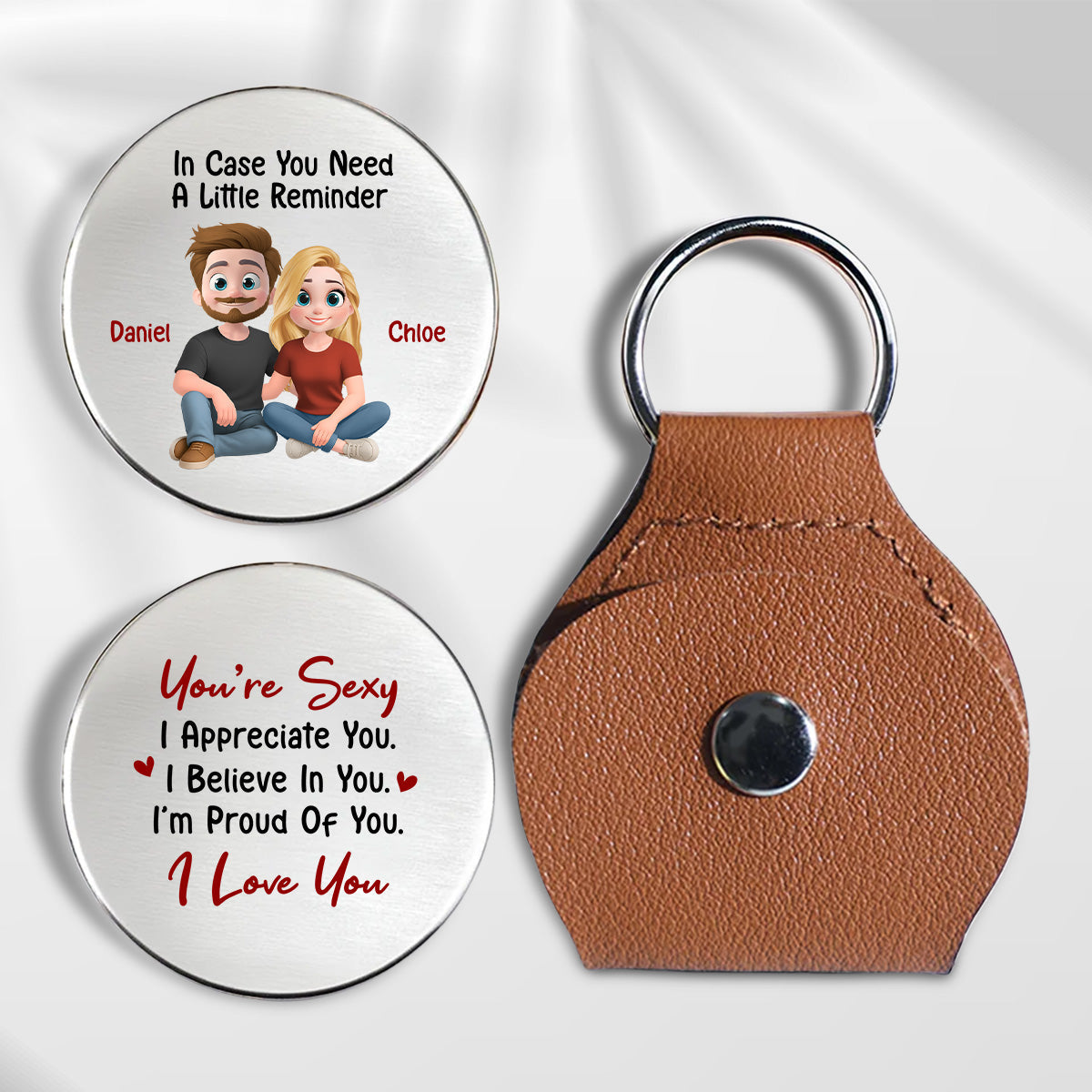 I Appreciate You - Personalized Pocket Hug - Christmas Gift For Wife
