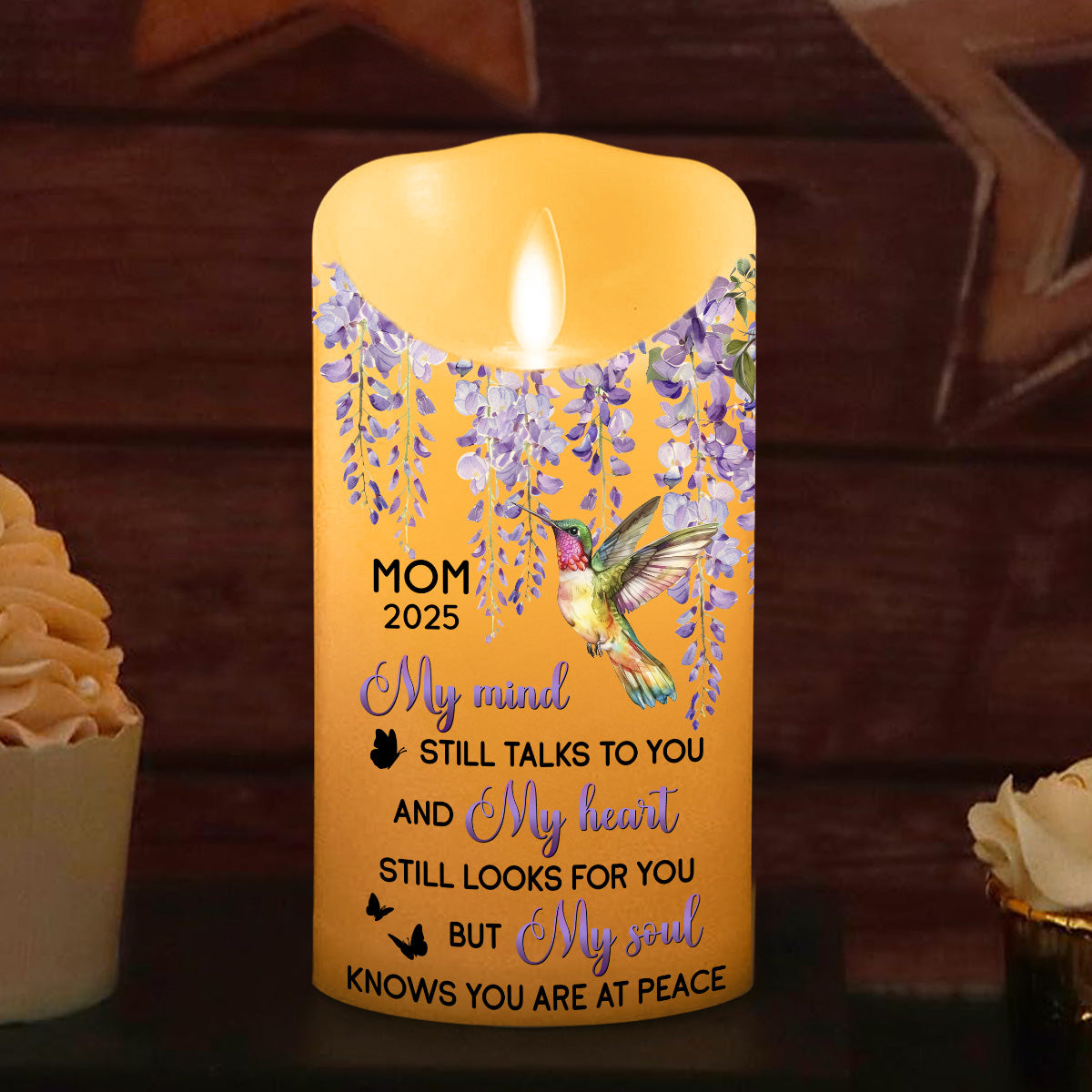 My Heart Looks For You - Personalized LED Candle