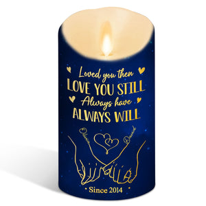 Love You Still - Personalized LED Candle