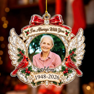 In Loving Memory Christmas personalized acrylic ornament