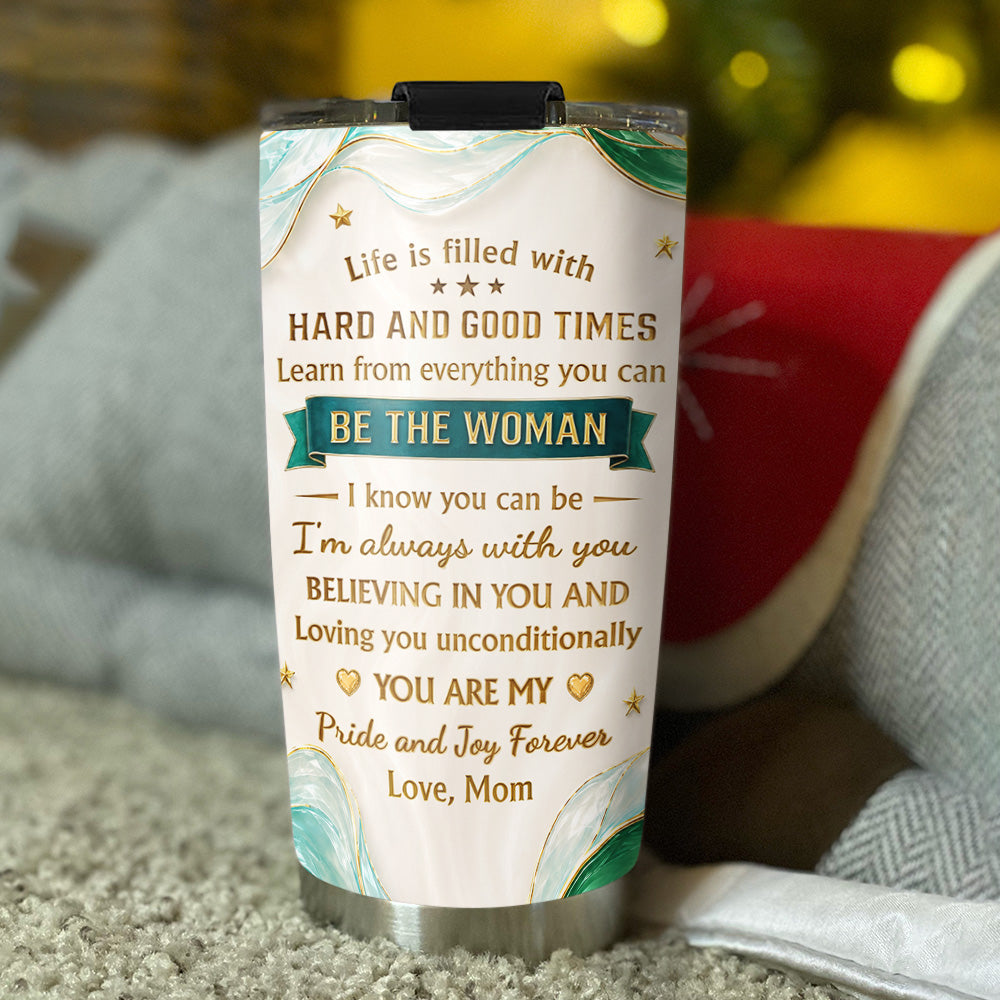 My Joy Forever - Personalized 3D Effect Tumbler