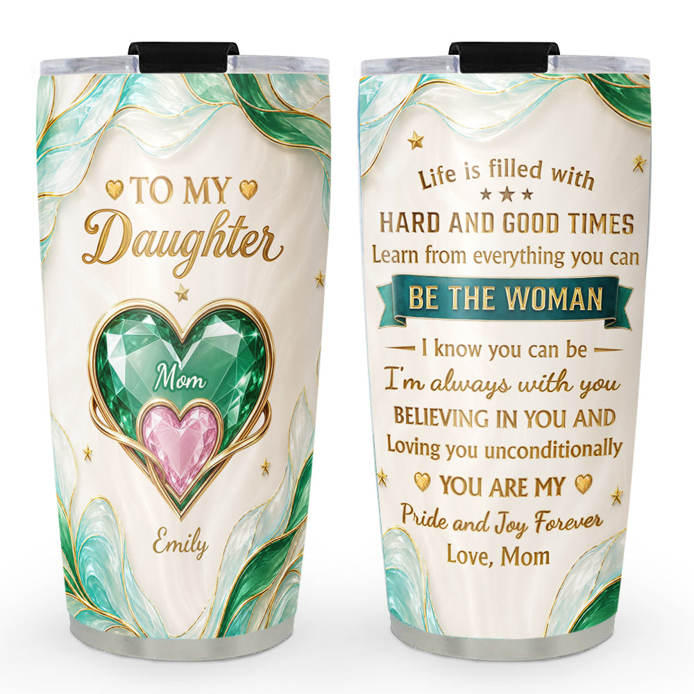 My Joy Forever - Personalized 3D Effect Tumbler