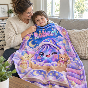My Jolly Dumpling Personalized Fleece Blanket