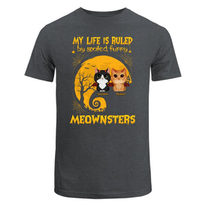 My Life Is Ruled By Meowsters personalized shirt