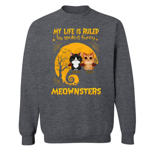 My Life Is Ruled By Meowsters personalized shirt
