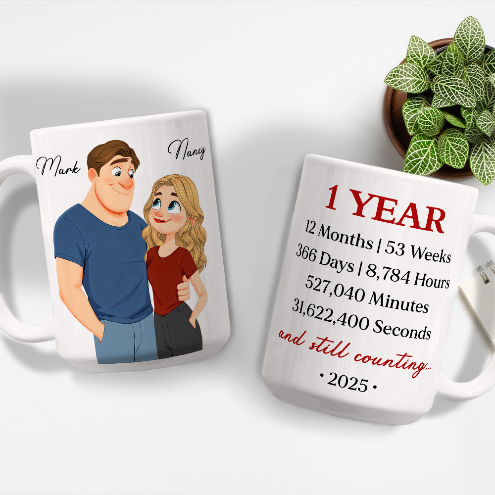 My Better Half personalized coffee mug
