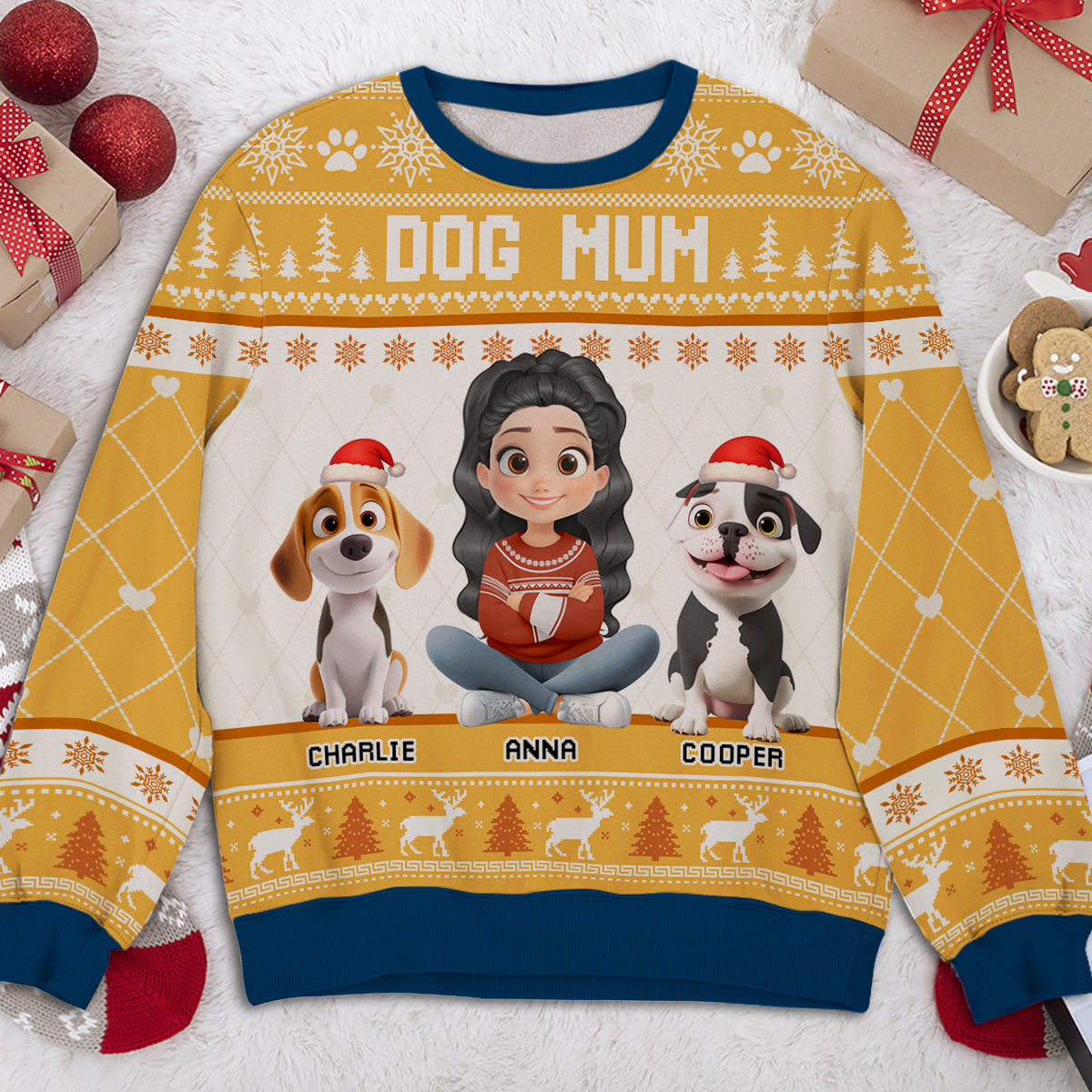 Let Me Be - Personalized All-Over-Print Sweatshirt