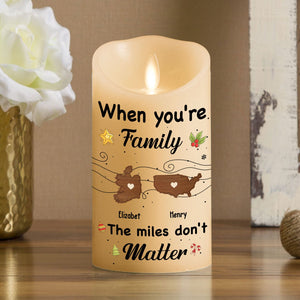 Family Forever - Personalized LED Candle