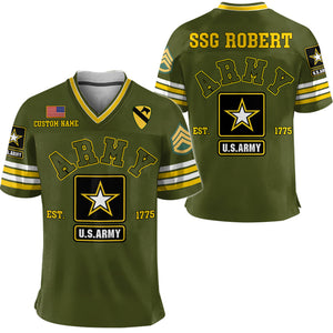 US Military Football Jersey
