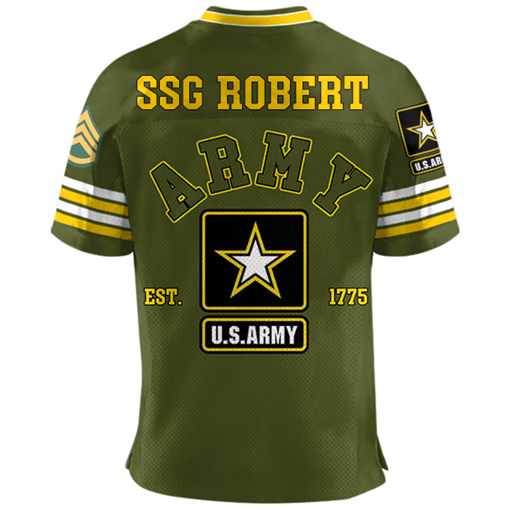 US Military Football Jersey