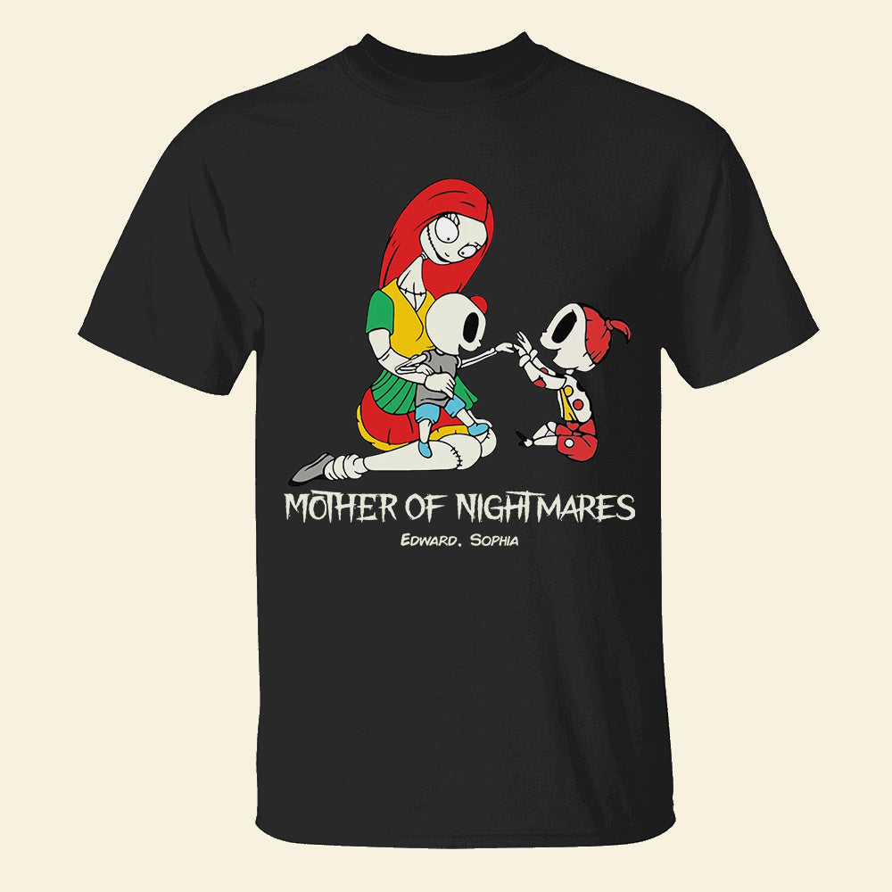Nightmares family personalized shirt for mom