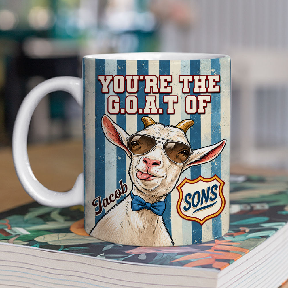 Greatest Of All Time - Personalized Coffee Mug