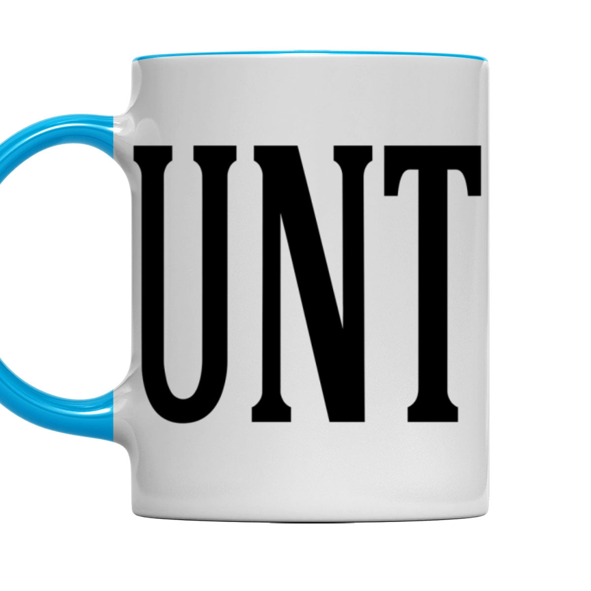 UNT With C - Personalized Accent Mug - Blue