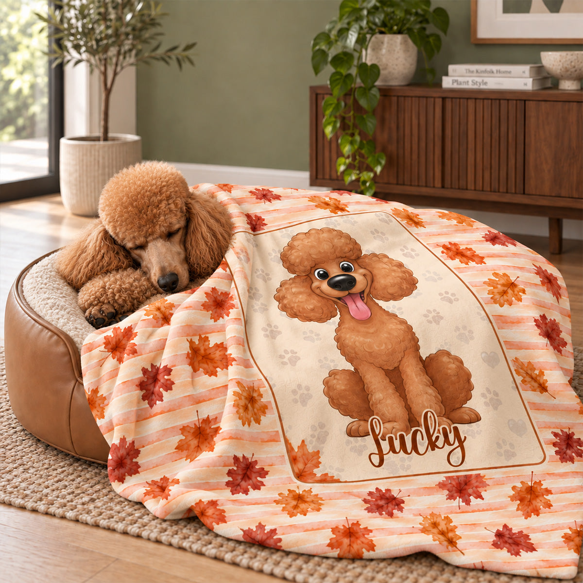 Spooky Pet Lover Personalized Fleece Blanket