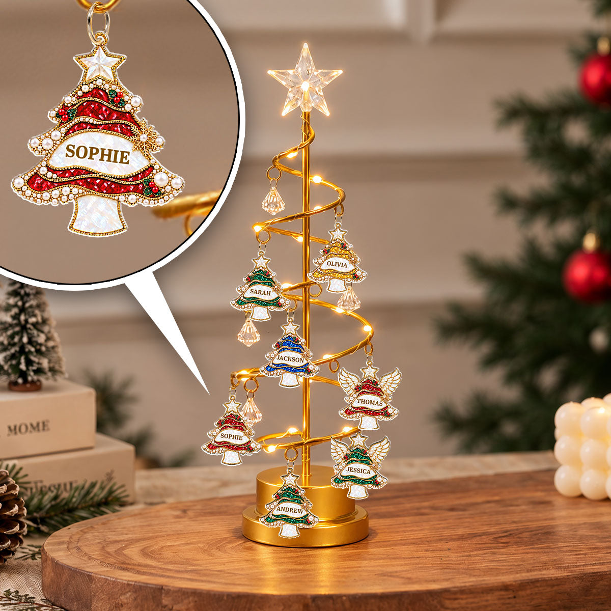 Everyone Belongs Here - Personalized LED Tree Lights