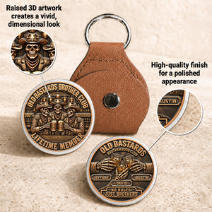 Brotherhood Never Goes Out Style - Personalized 3D Printing Pocket Hug
