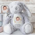 Hold Me When You Need Me The Most, Bunny With Photo Frame - Personalized Stuffed Bunny - GRK018_BUN