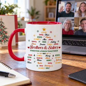 Our Bond Grows With Time - Personalized Accent Mug