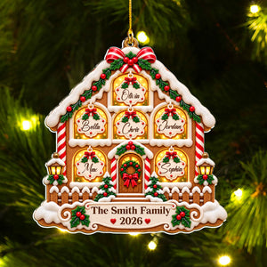 Holiday Window Gallery acrylic ornament