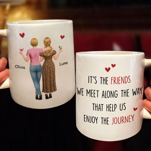 Our Journey - Personalized Coffee Mug - Christmas Gift For Sister, Best Friend