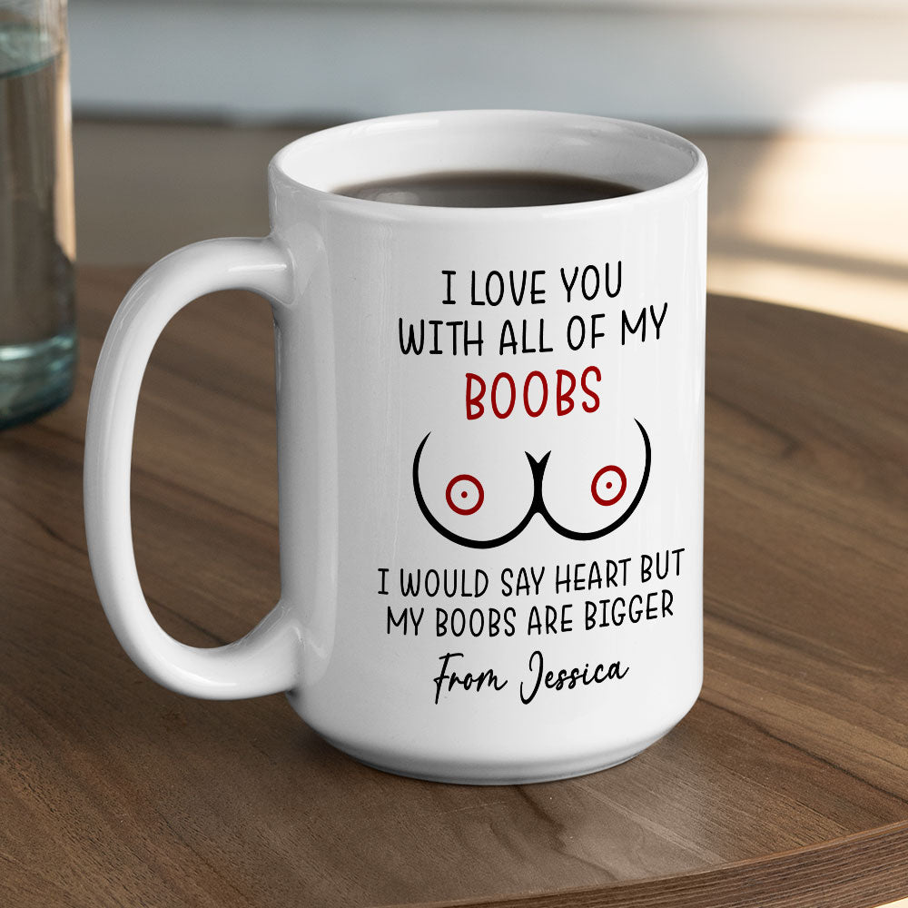 Always Love You personalized coffee mug