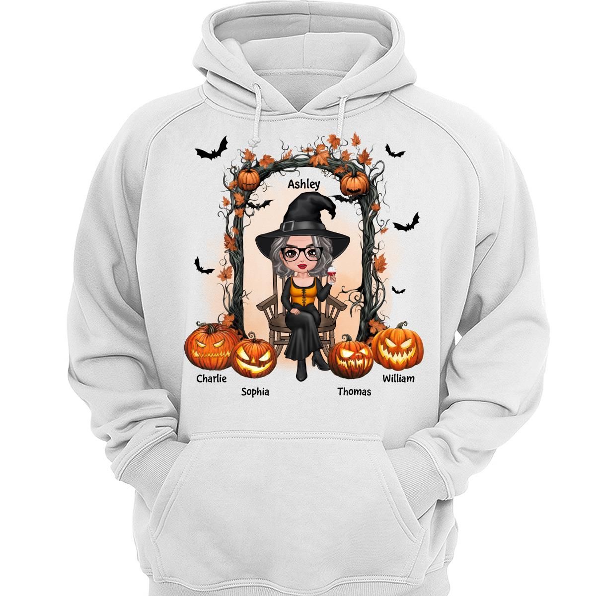 Halloween Scary Pumpkins personalized shirt example 3