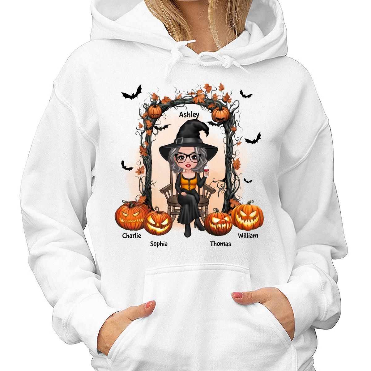 Halloween Scary Pumpkins personalized shirt example 4