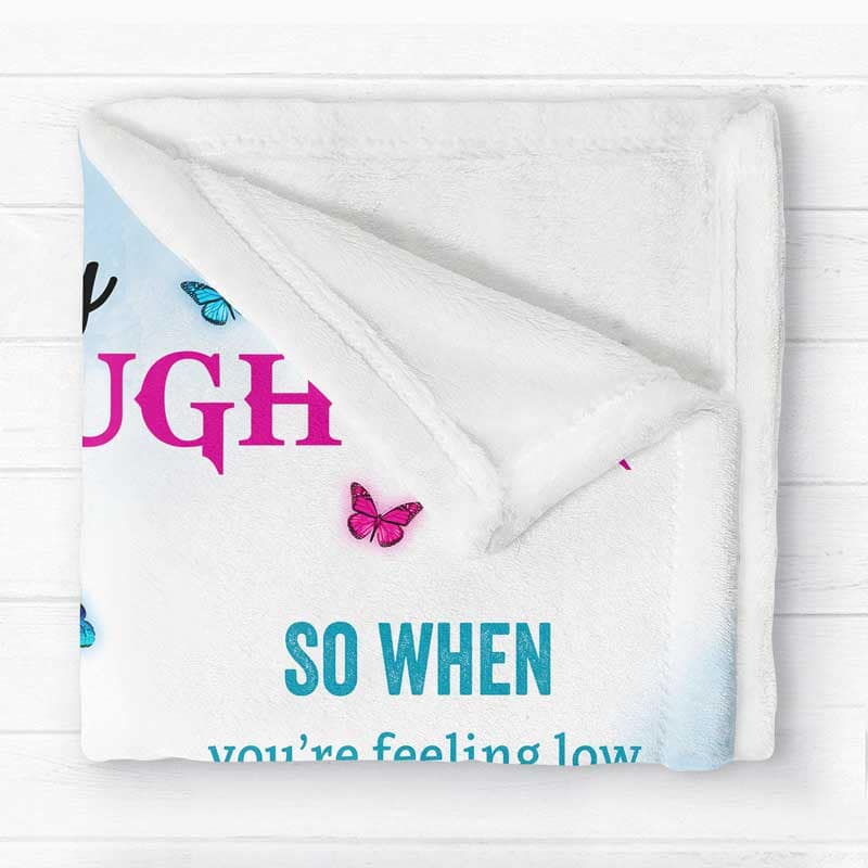 Colorful To My Granddaughter Grandson - Personalized Fleece Blanket