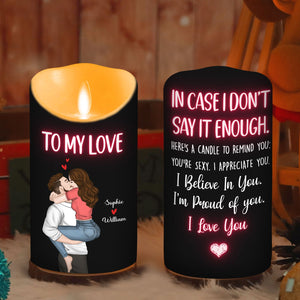 I Believe In You - Personalized LED Candle