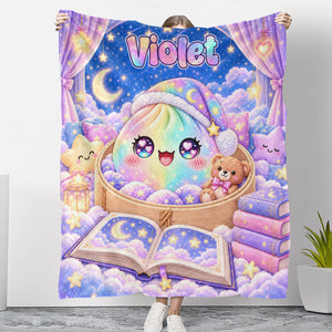 My Jolly Dumpling Personalized Fleece Blanket