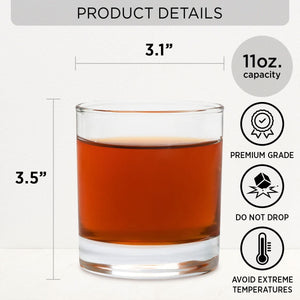For Son personalized whiskey glass