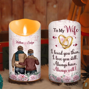 Love You Still - Personalized LED Candle