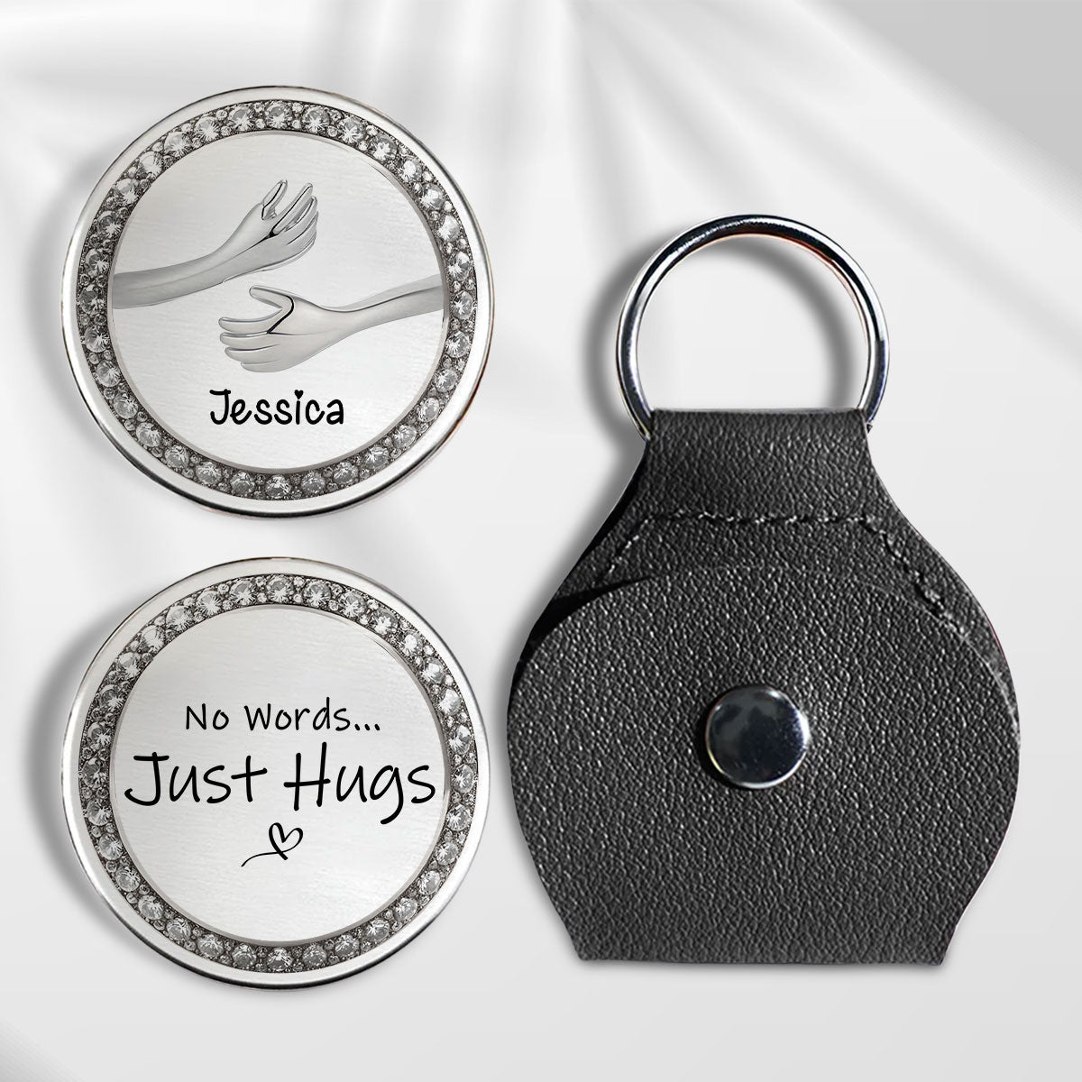 Just Hugs - Personalized Pocket Hug - Memorial Gift For Family