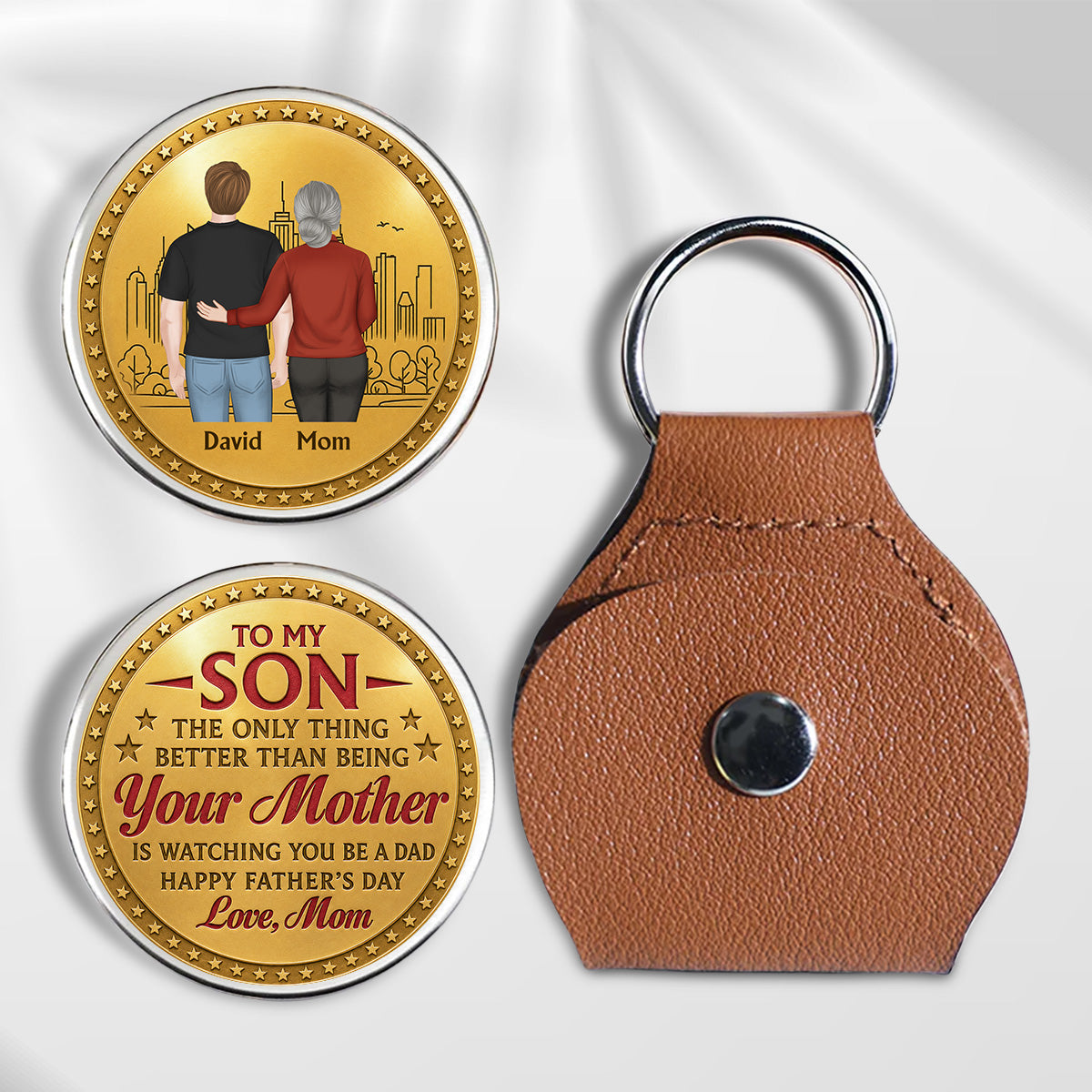 Proud Of You - Personalized Pocket Hug - Christmas Gift For Son